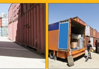 در کانتینرهای ۱۲ متری جایی برای زندگی نیست
