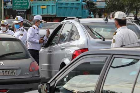 توقیف بیش از ۴ هزار خودرو متخلف در تهران